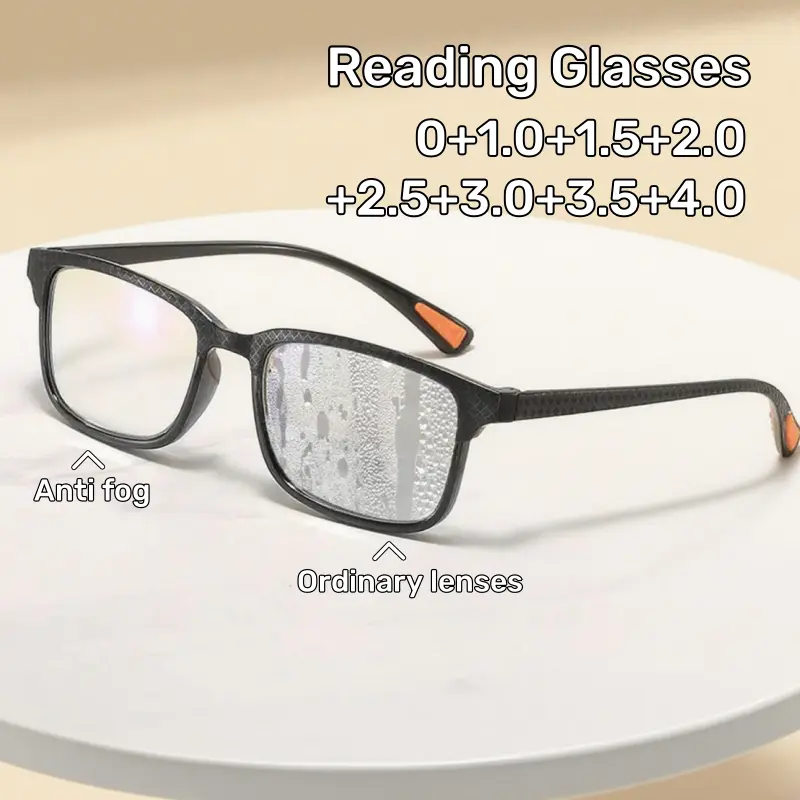 Ultra-light Anti-fogging Presbyopia Glasses Men and Women High-definition Anti-blue Light Reading Glasses No Fogging Goggles