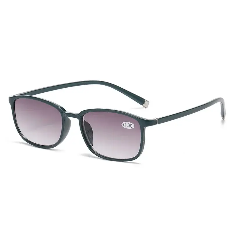 Progressive Colour Fashion Presbyopia Glasses Women's Reading Glasses with Degree HD Reading Glasses Shading Sunglasses