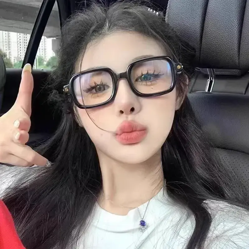 New Reading Photochromic Glasses Retro Fashion Square Presbyopia Hyperopia Eyeglasses Women Man Reading Eyewear 0 To +4.0