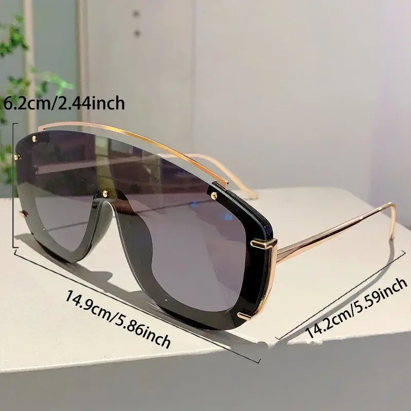 Y2k Stylish Women Sunglasses Fashion Gradient Outdoor Sports Shades Trendy Luxury Brand Design Futuristic Men Sun Glasses