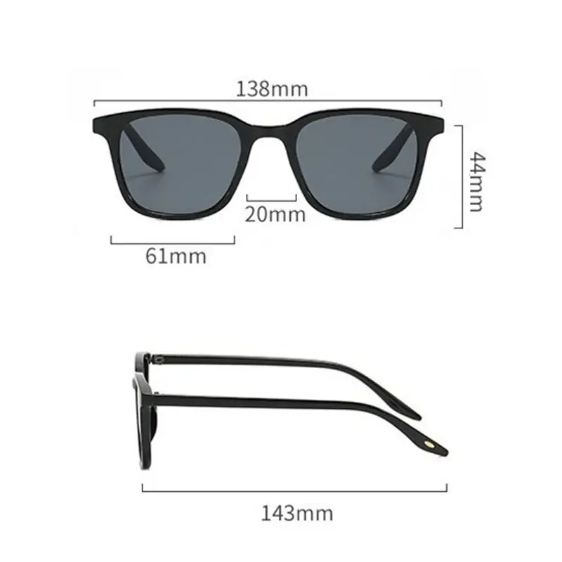 New Personality Square Frame Sunglasses Retro Yellow Men Fashion Frosted Small Frame Glasses Women Trend Two-tone Sunglasses