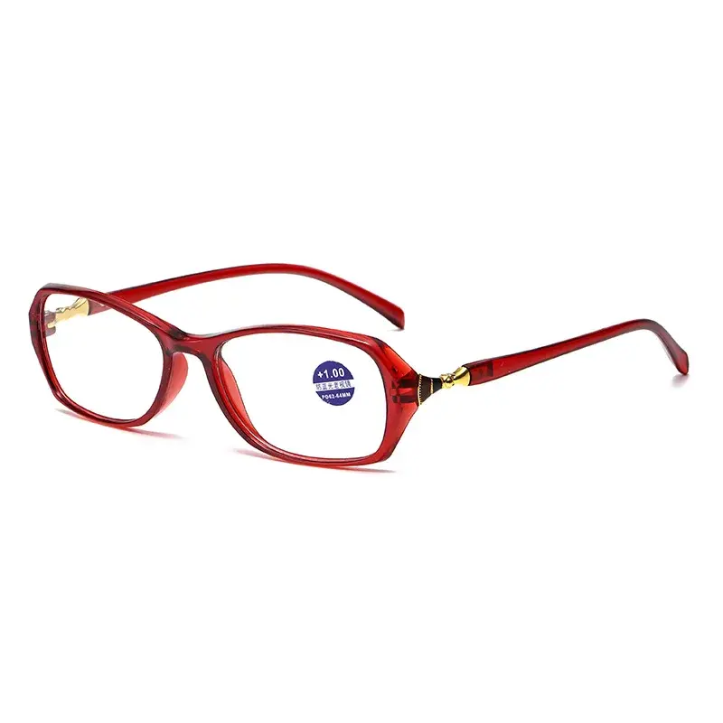 Korean Style Ultra Light Small Frame Glasses Anti-Radiation Reading Glasses for Women Fashionable Blue Light Blocking Eyewear