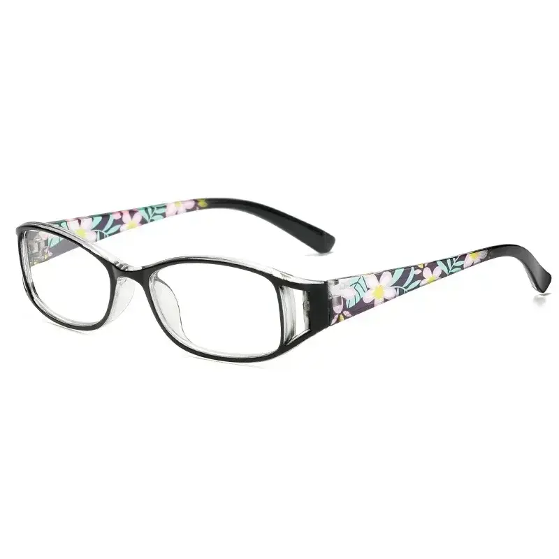 Fashion Anti-Blue Light Reading Glasses Urltra-Light Eye Protection Presbyopia Glasses Women Printed Comfortable Eyeglasses