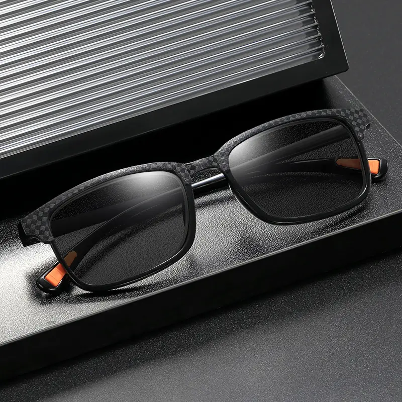 New Ultra-light Fashion Square Frame Men's Sunglasses Outdoor Sunscreen Sunglasses Women Senior Sense of UV Protection Glasses