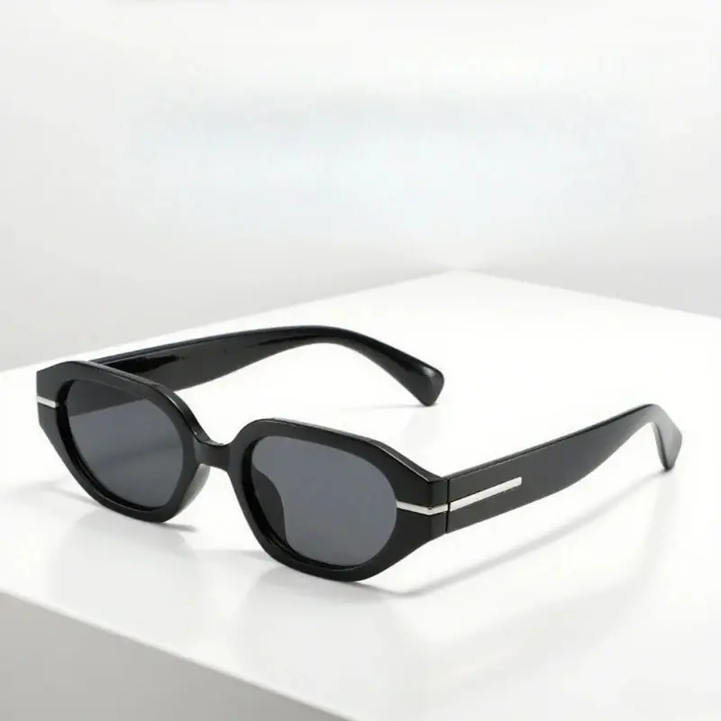 Fashion Small Frame Sunglasses Personalised Simple Mittens Decorative Sunglasses Men and Women UV400 Outdoor Trend Goggles