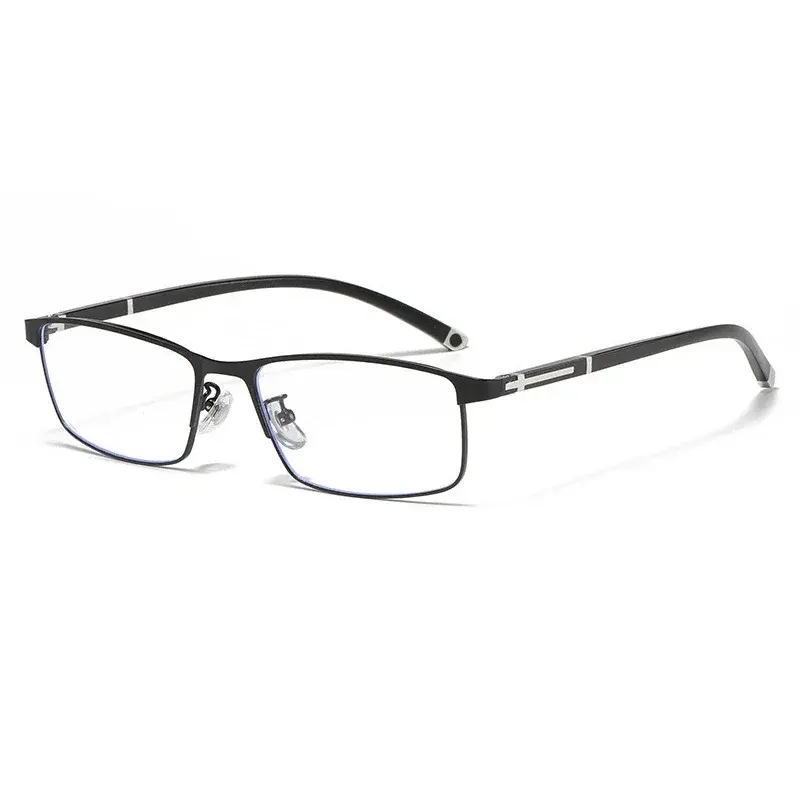 2025 Multifocal Photochromic Reading Glasses Near-far Dual-purpose Glasses Progressive Anti-Blue Light Fashion Business Eyewear