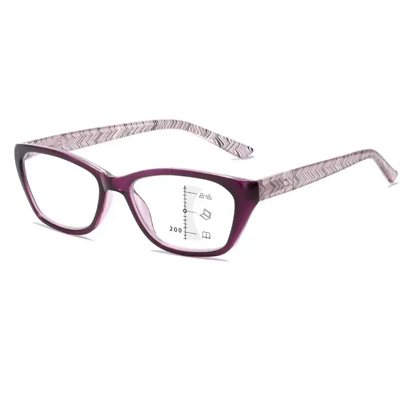 High Definition Reading Eyewear New Far Near Dual Use Anti Blue Light Presbyopia Glasses Progressive Multifocal Eyeglasses