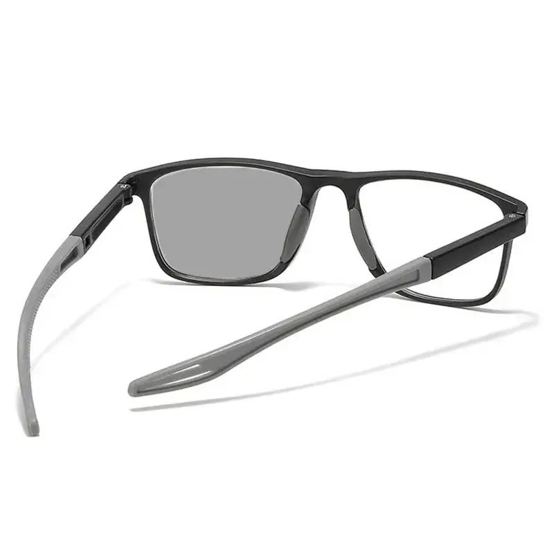 Ultralight TR90 Anti-blue Photochromic Reading Glasses High-Definition Far Sight Glasses Sports Anti-slip Presbyopia Eyeglasses