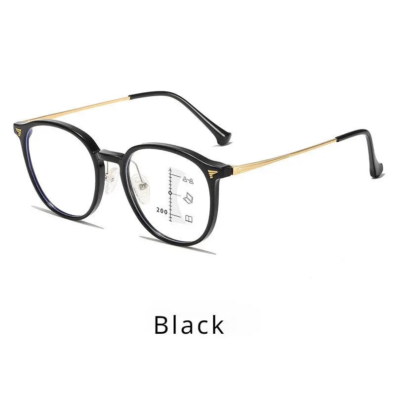 2024 New Ultra Light Multifocal Reading Glasses High-definition Presbyopia Glasses for Women Anti Blue Light Far Sight Glasses