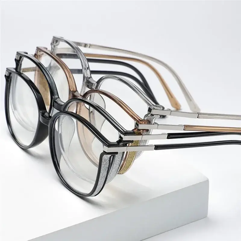 Ultra Light  Anti Blue Light Eyewear New Fashionable Large Frame Presbyopia Glasses Men Women Reading Glasses Casual Eyeglasses