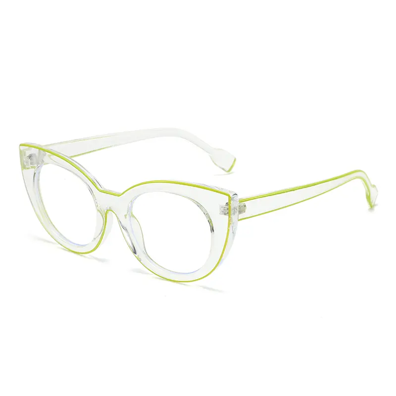 Fashionable Large-frame Cat-eye Presbyopia Glasses High-definition Blue Light Protection Reading Glasses Women's Eyepieces