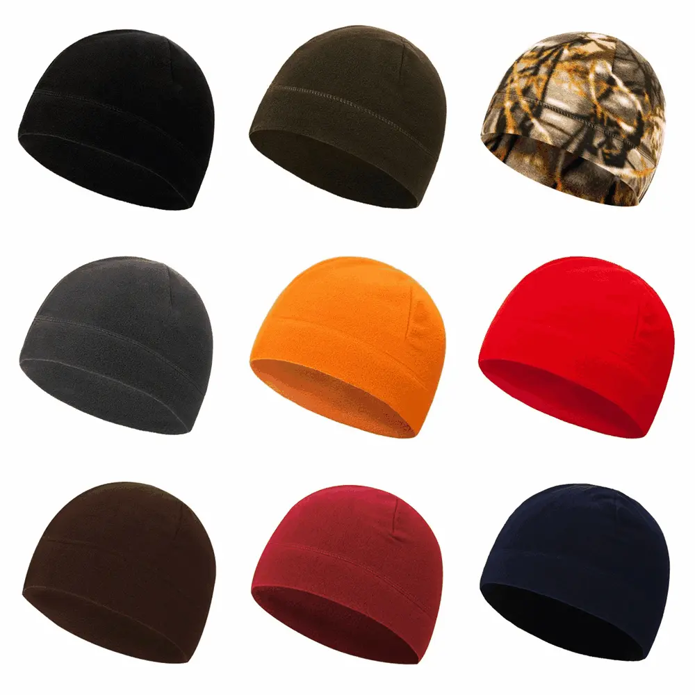 Unisex Outdoor Fleece Hats Camping Hiking Caps Windproof Winter Warm Hat Fishing Cycling Hunting Tactical Cap