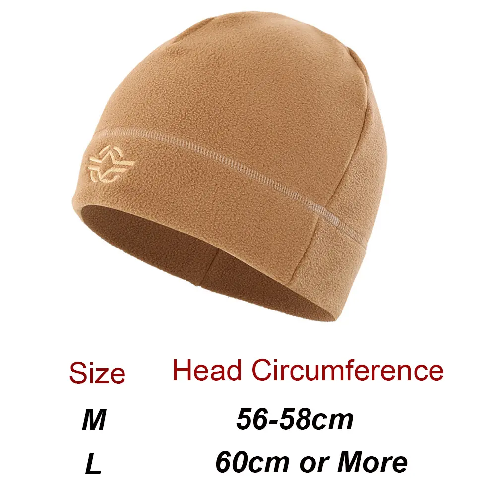 Unisex Outdoor Fleece Hats Camping Hiking Caps Windproof Winter Warm Hat Fishing Cycling Hunting Tactical Cap