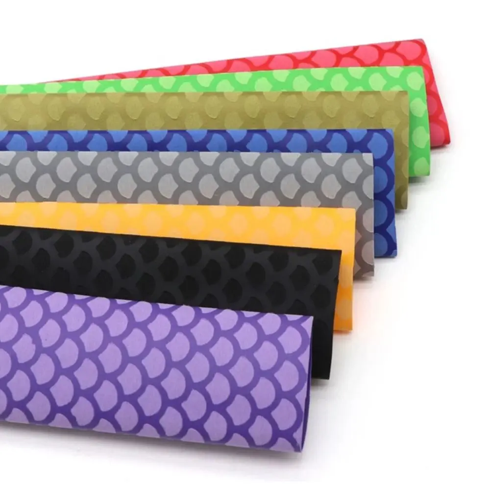 New Non Slip Heat Shrink Tube Insulation Waterproof Heat Shrink Sleeve Fish Scale Pattern Anti-slip Fishing Rod Wrap Electrical