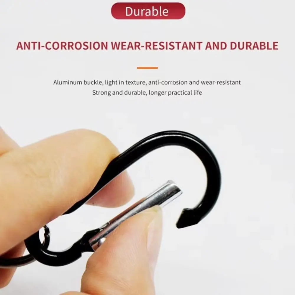 2PCS Magnetic Buckle Fishing Hanging Buckle Wireless Lost Rope Metal Fast Hanging Buckle Strong Magnetic Mountaineering Buckle