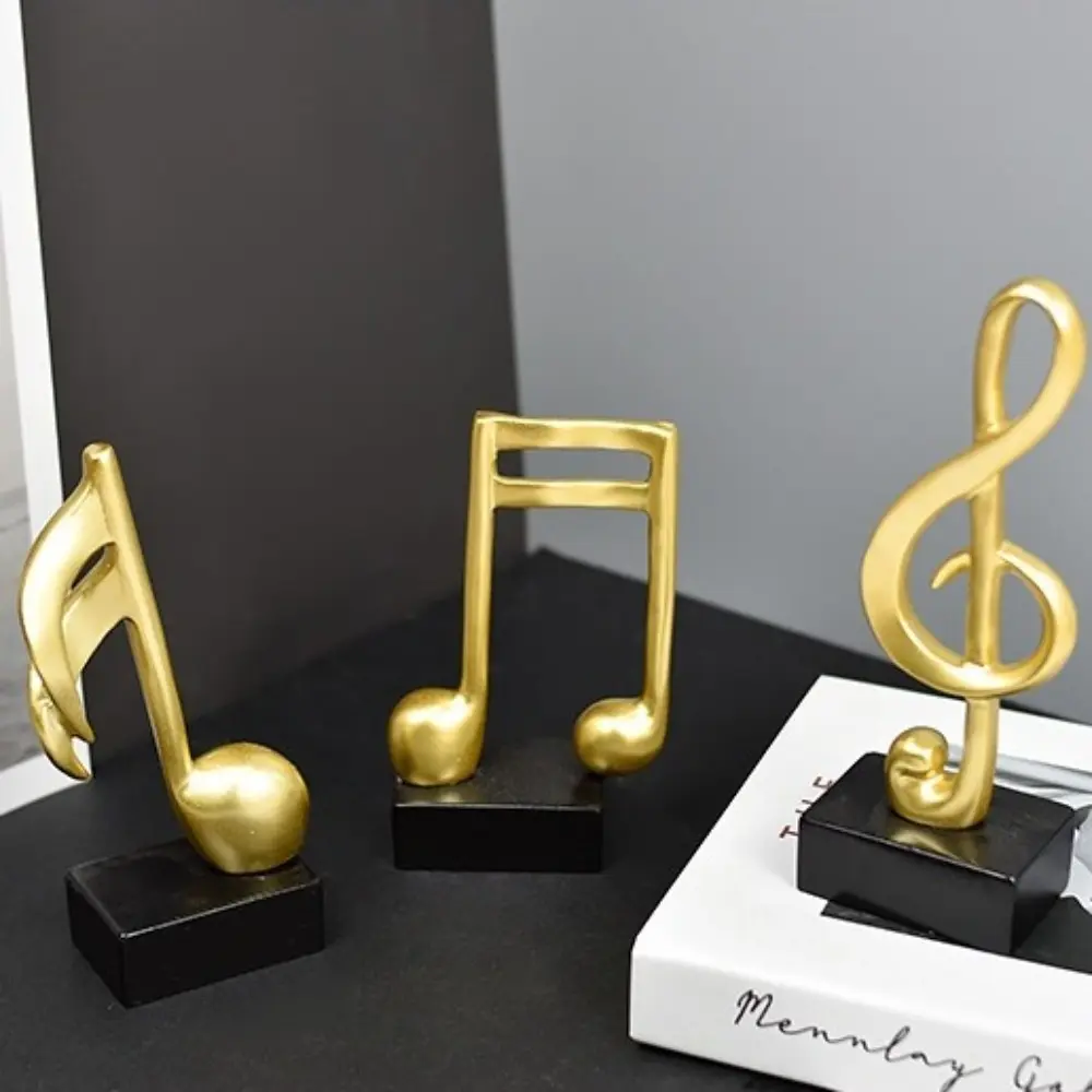Music Golden Award Trophy Singing Competition Craft Souvenirs Small Prize Cup Resin Piano Ornaments Winner Award Trophy Toy