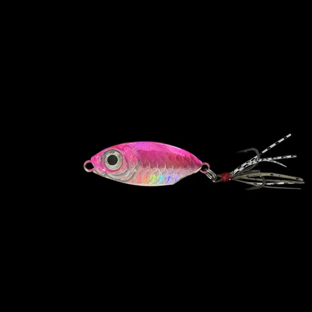 7g 10g Metal Saltwater Lure No Jig Hooks Bait Artificial Wobbler Hard Bait Bionic Crankbait Lures Outdoor Fishing Tackle Tools