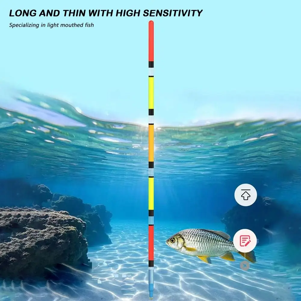 1pc Eye-catching Straw Float Grass Hole Seasonal High Sensitivity Float Carp Crucian Carp Fish Float Rock Fishing