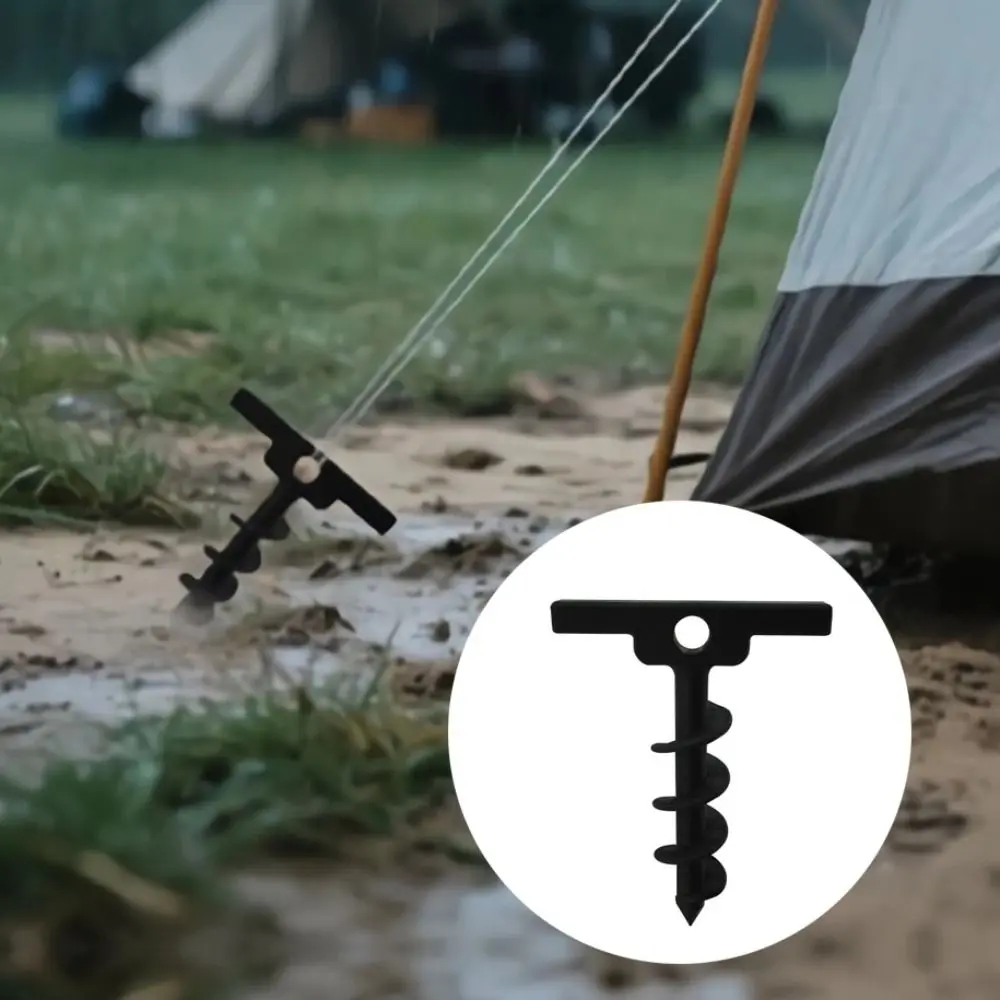 New Plastic Tent Pegs Portable Multifunctional Camping Tent Stand Windproof Camping Peg Outdoor Camping