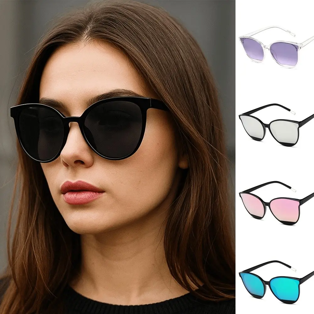 2025 New Fashion Eyeware Small Rectangle Men Women Vintage Femme Travel Eyeglasses Oculos De Sol Vision Driving Goggle UV400