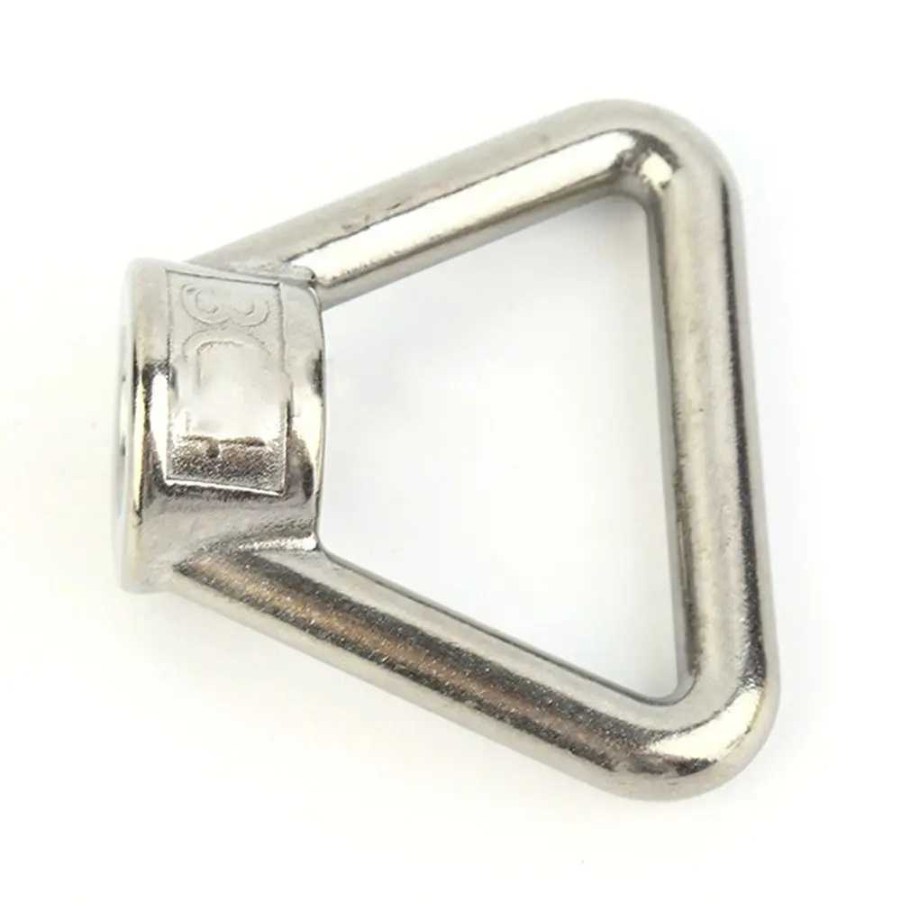 M8 M10 M12 Hooking Nut 304 Stainless Steel Eyebolt Ring Lifting Eye Nuts Screw Ring Triangle Nuts