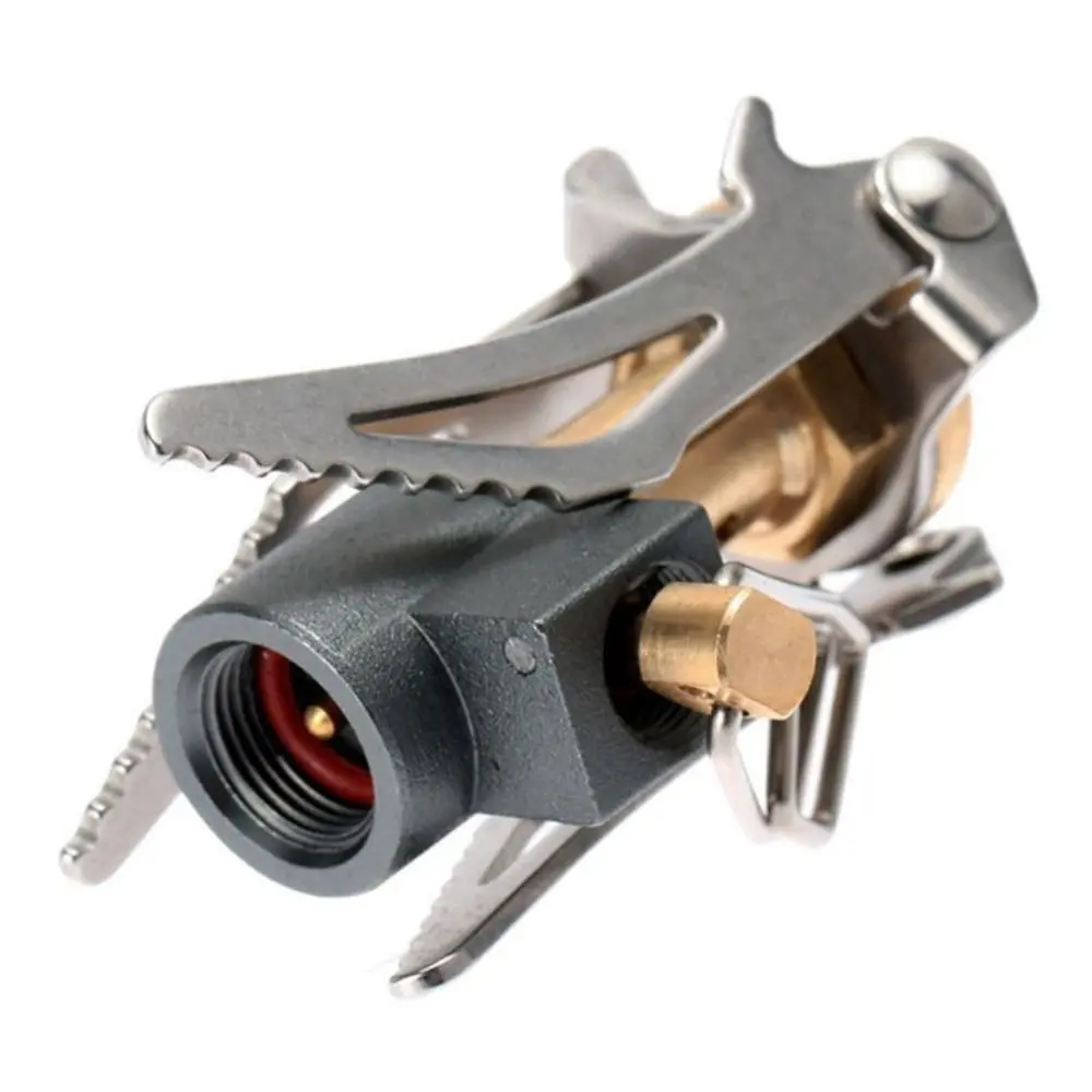 Portable Folding Gas Stove Burner All-in-one Mini Camping Burner High Quality Durable Foldable Furance Head For Picnic Cooker