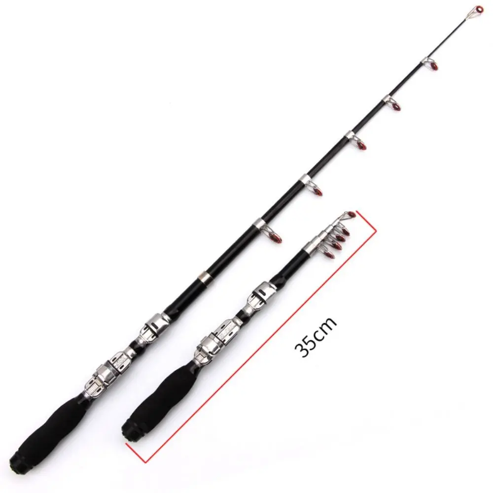 High Quality Glass Fiber Reinforced Plastics Telescopic Fishing Rod 1.2m 1.5m 1.7m 1.9m 2.3m Retractable Pen Pole Sea Pole