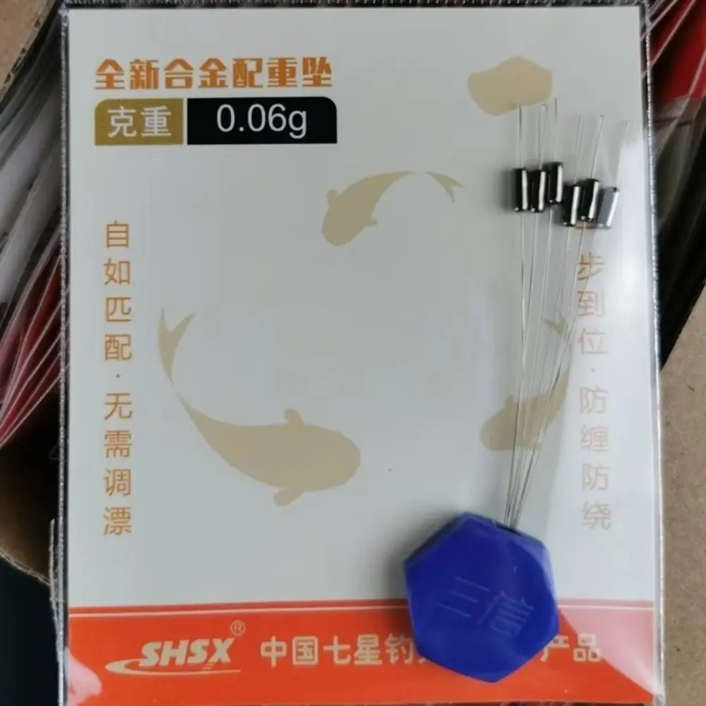 30pcs/5group 0.06-0.9g Fishing Sinker Small Size Compact Design Carp Fishing Baits Lightweight Pesca Accessories