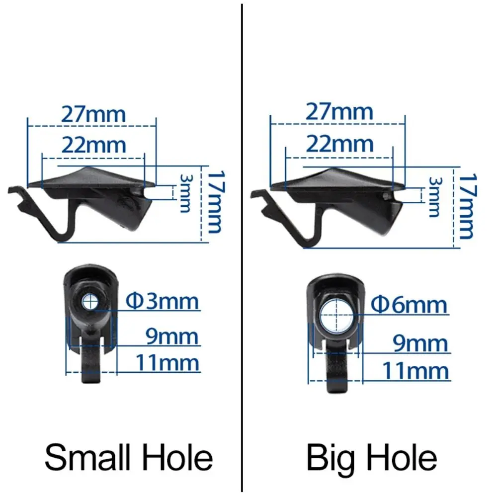 Practical 24X8.5 Cable Routing Frame Plug Light Weight Durable Bike Brake Line Holder Bicycle Brake Derailleur Housing