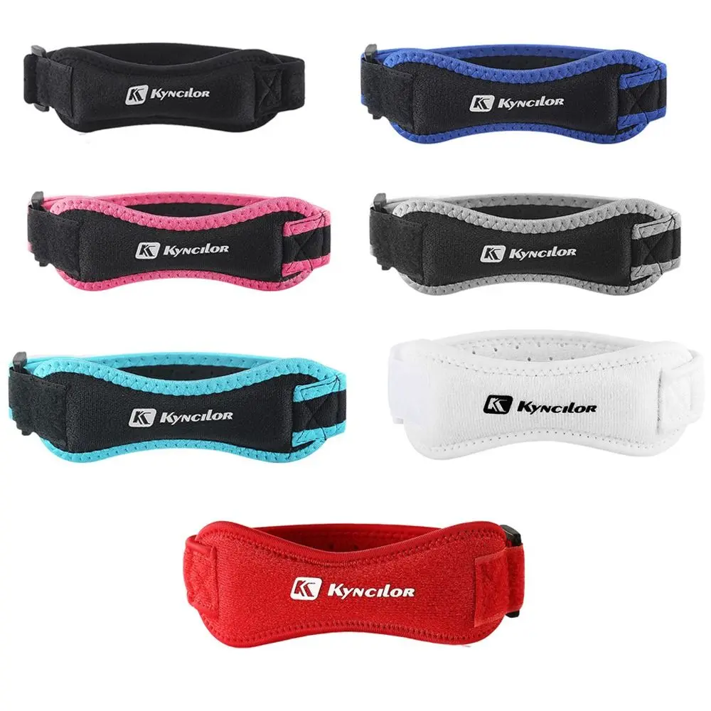 High Quality Adjustable Knee Brace Breathable Elastic Design Shock Absorption Knee Pad Knee Support Strap Football
