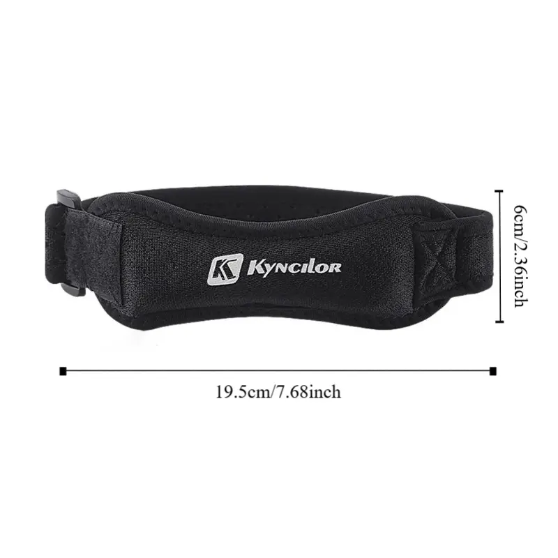High Quality Adjustable Knee Brace Breathable Elastic Design Shock Absorption Knee Pad Knee Support Strap Football