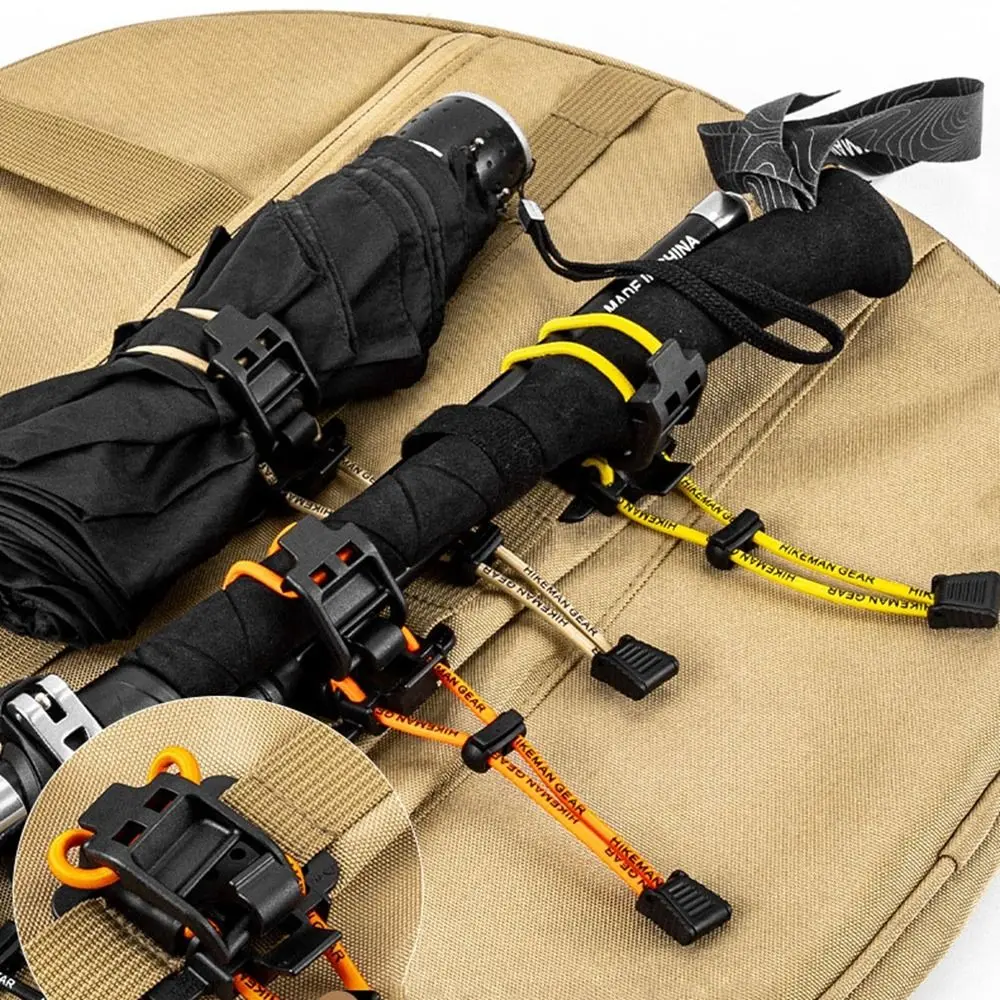 Binding Thick Outdoor Backpacks Expansion Buckle Quick Release Adjustable Extended Elastics Rope Clip Fixed Hanging Buckle
