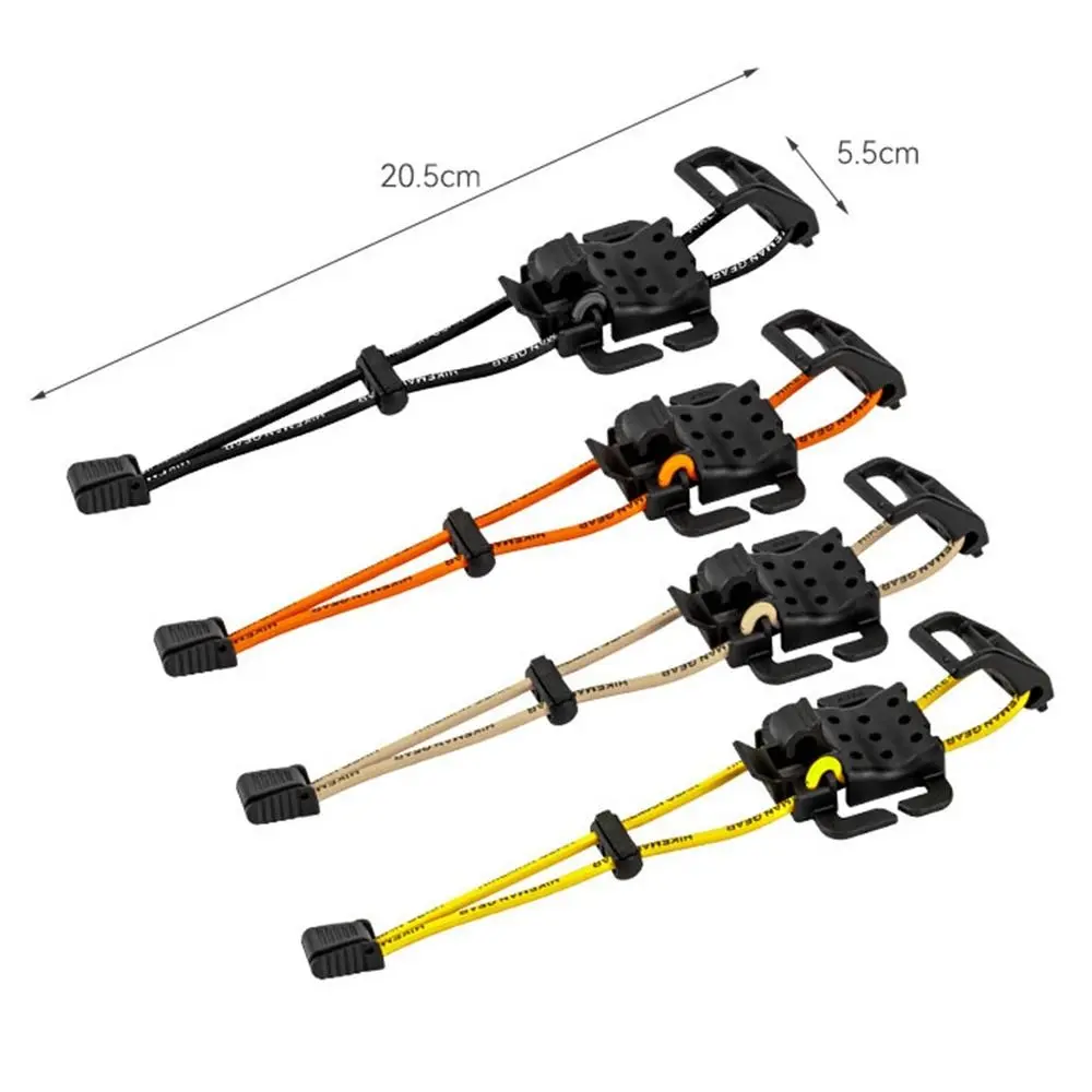 Binding Thick Outdoor Backpacks Expansion Buckle Quick Release Adjustable Extended Elastics Rope Clip Fixed Hanging Buckle