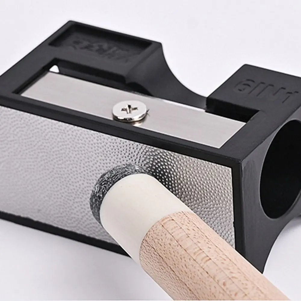 6 in 1 Billiards Cue Tip Repairer Effective Repair Polishing Cleaning Pool Cue Tip Corrector Billiards Device Repair Tool