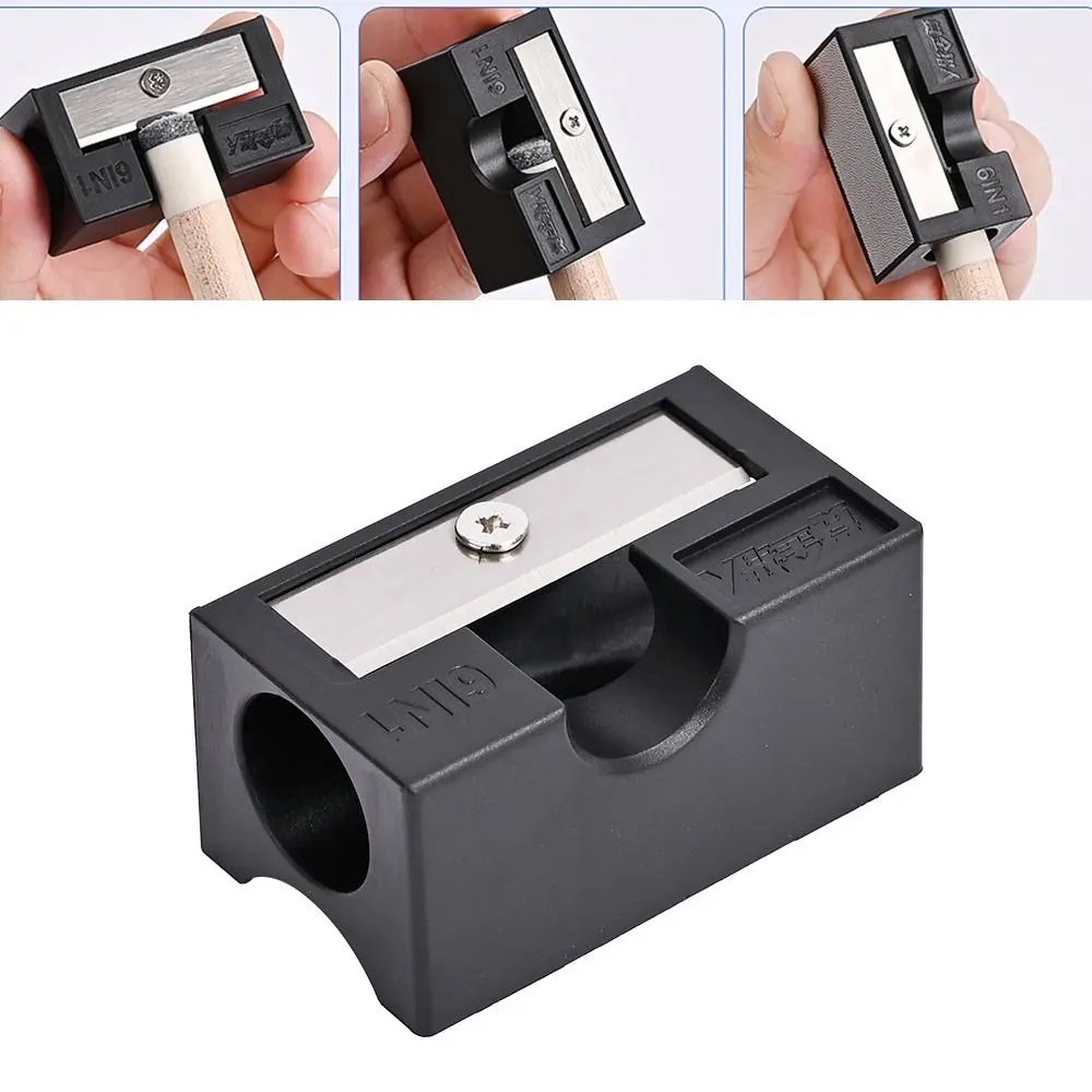 6 in 1 Billiards Cue Tip Repairer Effective Repair Polishing Cleaning Pool Cue Tip Corrector Billiards Device Repair Tool