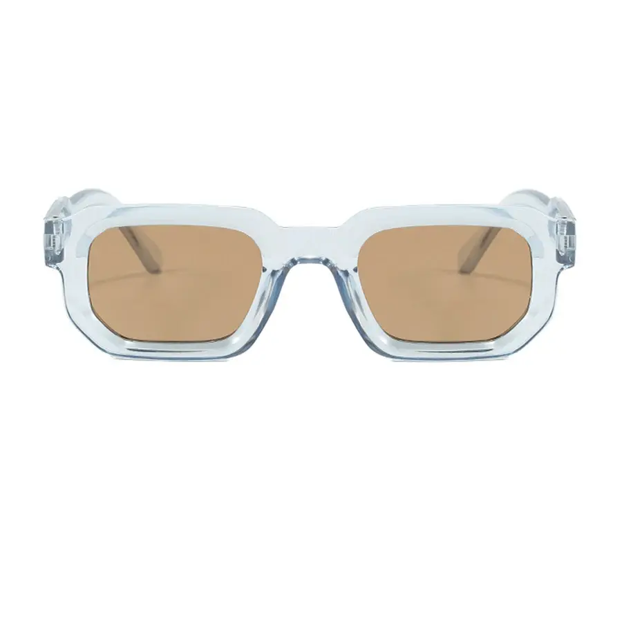 Vintage Rectangle Frame Men Sunglasses Fashion Retro Sun Glasses Luxury Brand Design UV400 Shades Eyewear Women Goggles