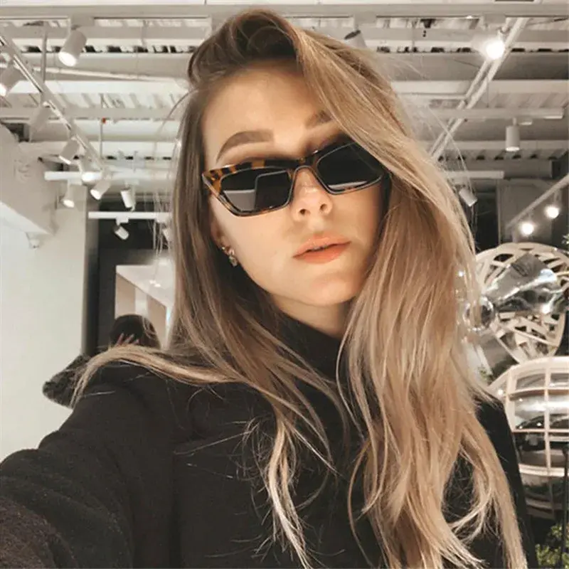 Womens Sexy Sunglasses Manufacturer Custom Designer Shades Retro Square Cat Eye Sun Glasses Sunglasses