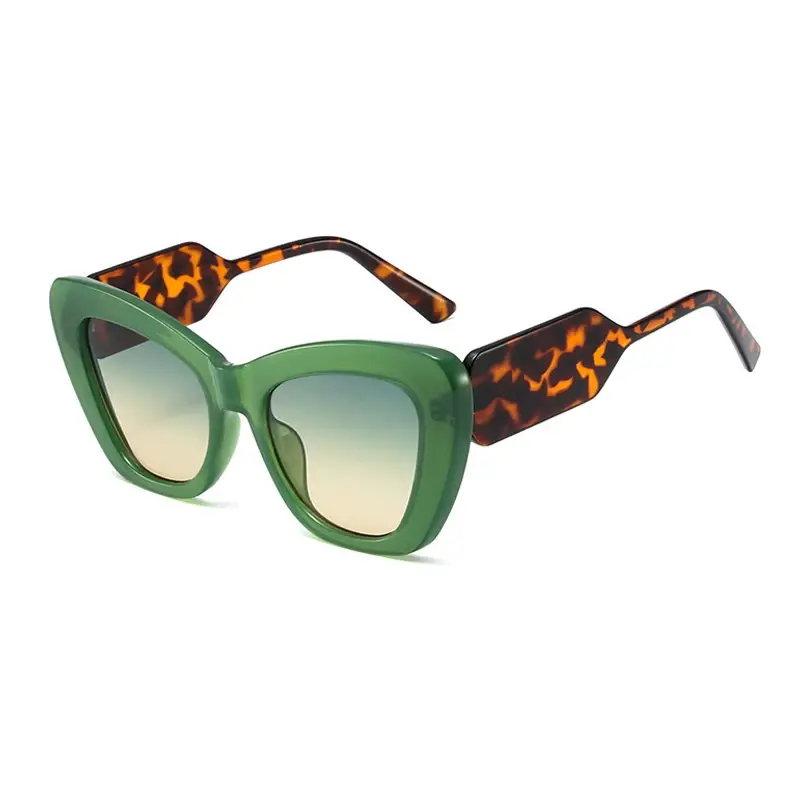 New Fashion Cat Eye Sunglasses Women Vintage Shades Brand Designer Gafas Luxury Sun Glasses Frame UV400 Oversized Eyewear Oculos
