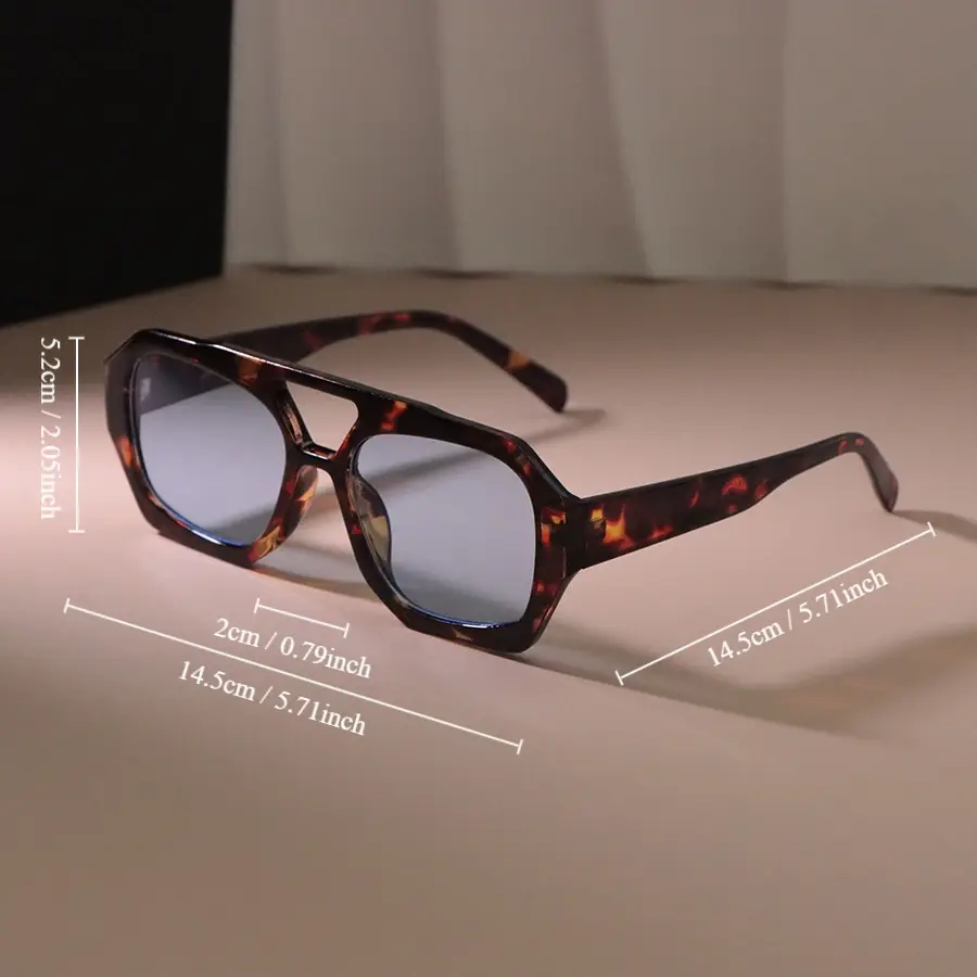New Square Sunglasses Women Brand Designer Shades Sun Glasses Female Vintage Fashion Polygon Frame Driving Oculos De Sol