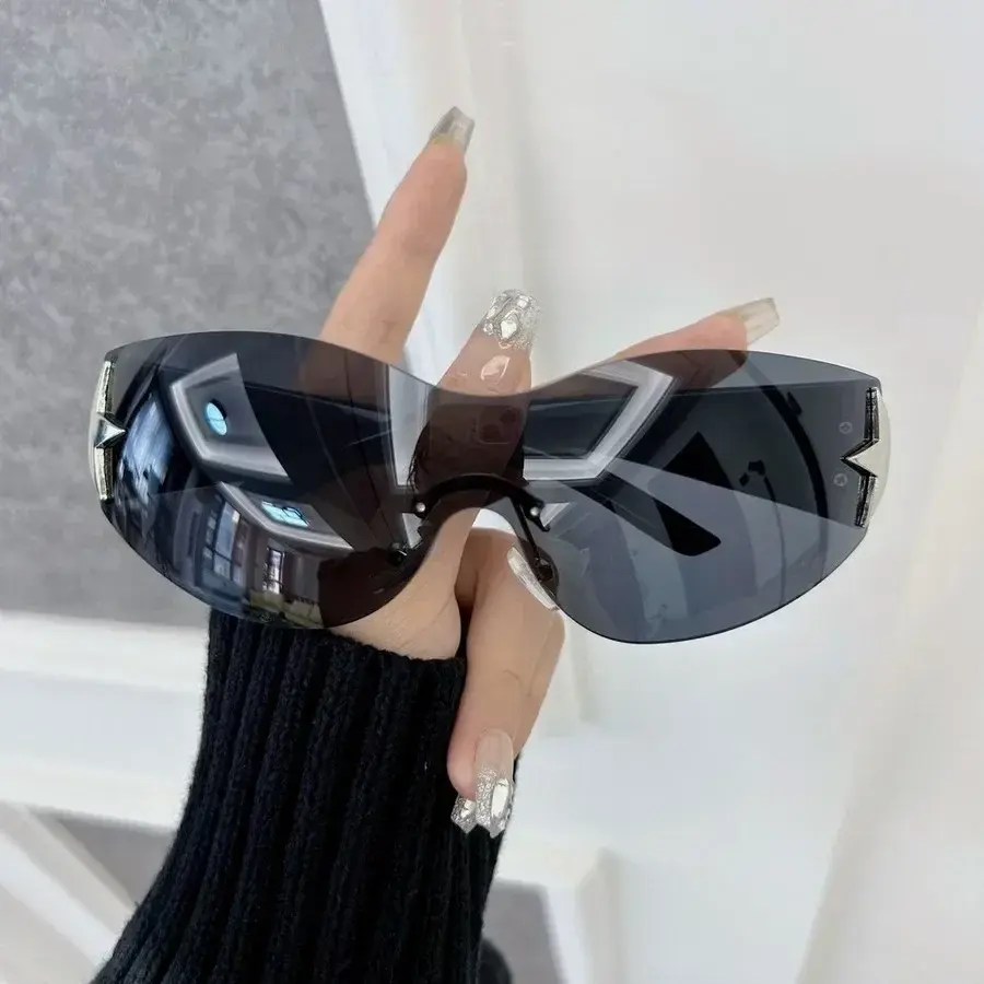 Casual Square Sunglasses Women Men Rimless Sun Glasses Female Male Designer Brand Lovely Travel Outdoor Oculos De Sol