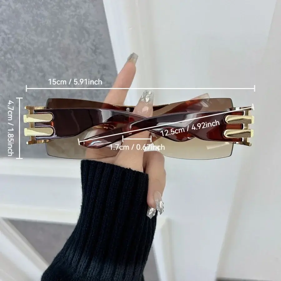 Casual Square Sunglasses Women Men Gradient Sun Glasses Female Male Designer Brand Lovely Travel Outdoor Oculos De Sol