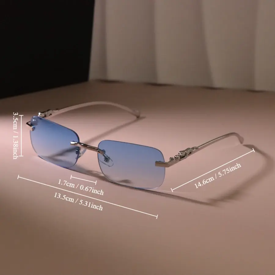 Vintage Square Sunglasses Women Men Fashion Retro Sun Glasses Female Male Rectangle Shades Mirror Outdoor Punk Oculos De Sol