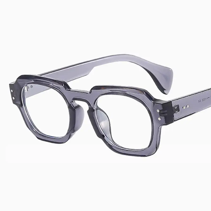 Retro Square Glasses Women Men Brand Fashion Vintage Eyeglasses Frame Male Clear Lens Unisex Outdoor Transparent Lens Gafas