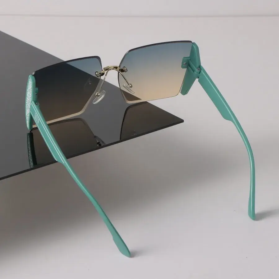 Cool Mirror Square Sunglasses Women Men Designer Sun Glasses Luxury Female Male Casual Colors Oculos De Sol