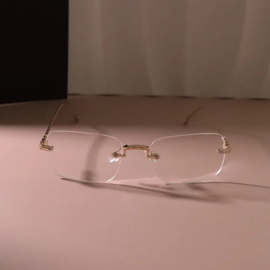 Lovely Square Women Men Glasses Luxurious Brand Designer Transparent Clear Optical Eyeglasses Fashion Frames Oculos