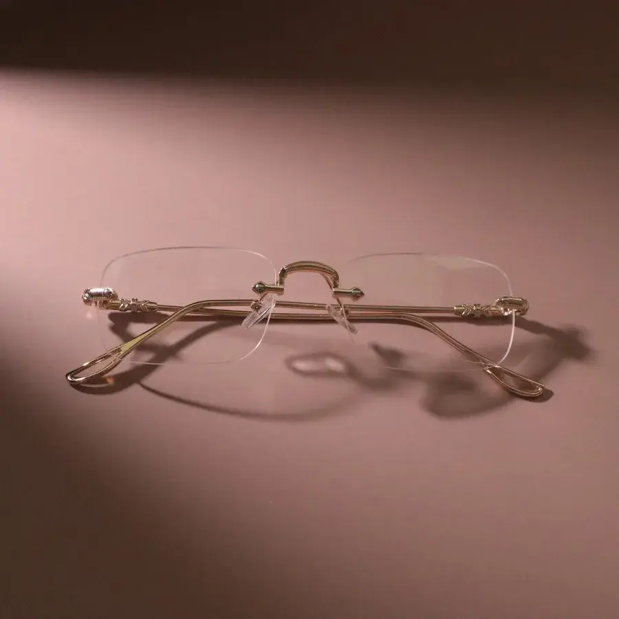Lovely Square Women Men Glasses Luxurious Brand Designer Transparent Clear Optical Eyeglasses Fashion Frames Oculos
