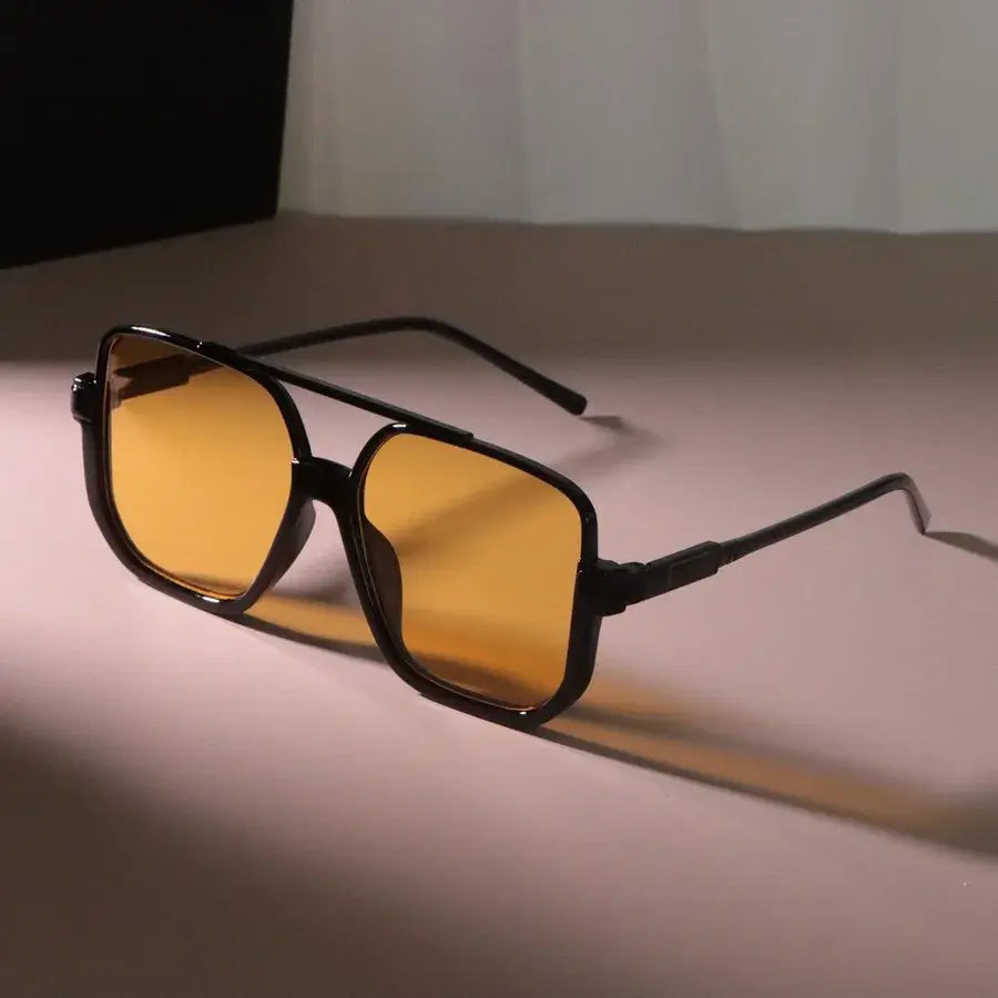 Classic Square Designer Sunglasses Women Men Big Frame Mirror Sun Glasses Female Male Outdoor Trendy Brand Oculos De Sol