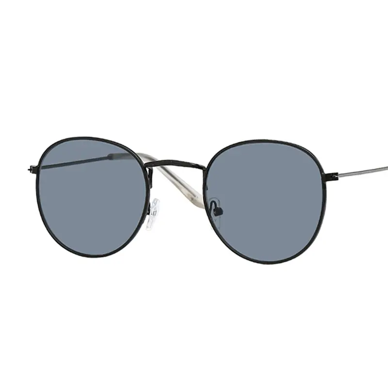 Small Retro Round Sunglasses Woman Brand Designer Vintage Sun Glasses for female Eyewear Luxury Mirror Ray Glasses Oculos De Sol