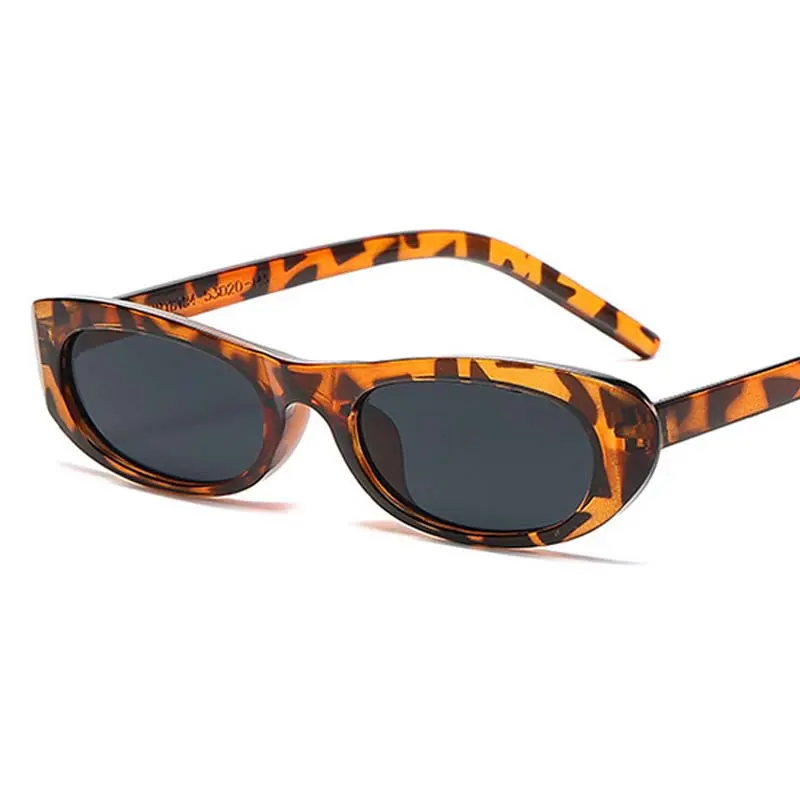 Small Frame Oval Sunglasses Women Brand Designer Vintage Mirror Sun Glasses Female Personality Fashion Shades Oculos De Sol