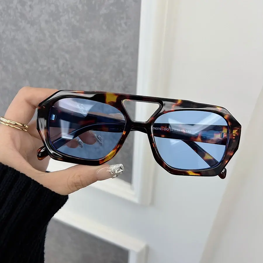 Luxury Square Sunglasses Women Brand Designer Vintage Fashion Sun Glasses Female Polygon Frame Shades Driving Oculos De Sol